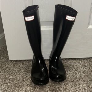 Hunter Classic Black Waterproof Boots